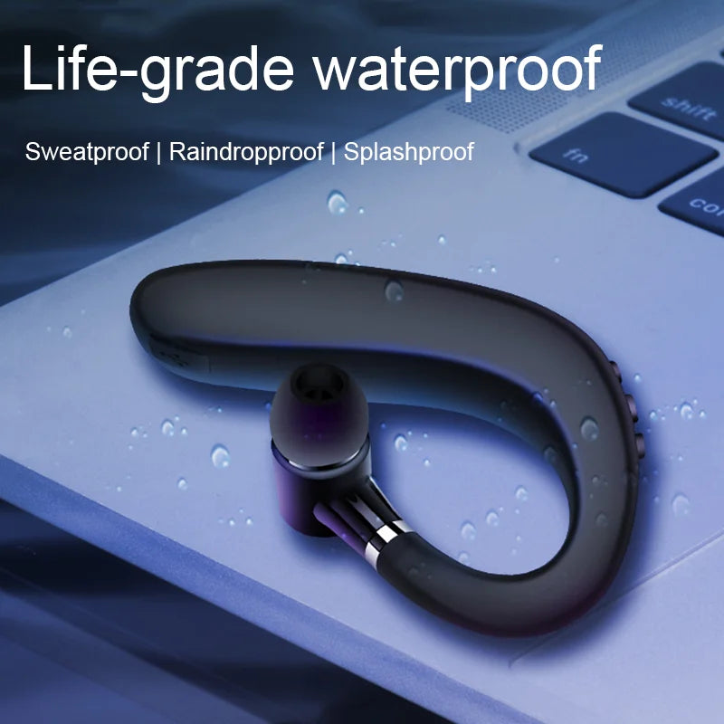 S109 Bluetooth Headphone TWS Wireless Ear Hook Earphone HiFi Stereo HD-Calling Noise Reduction Headset Earbuds Long Playing Time