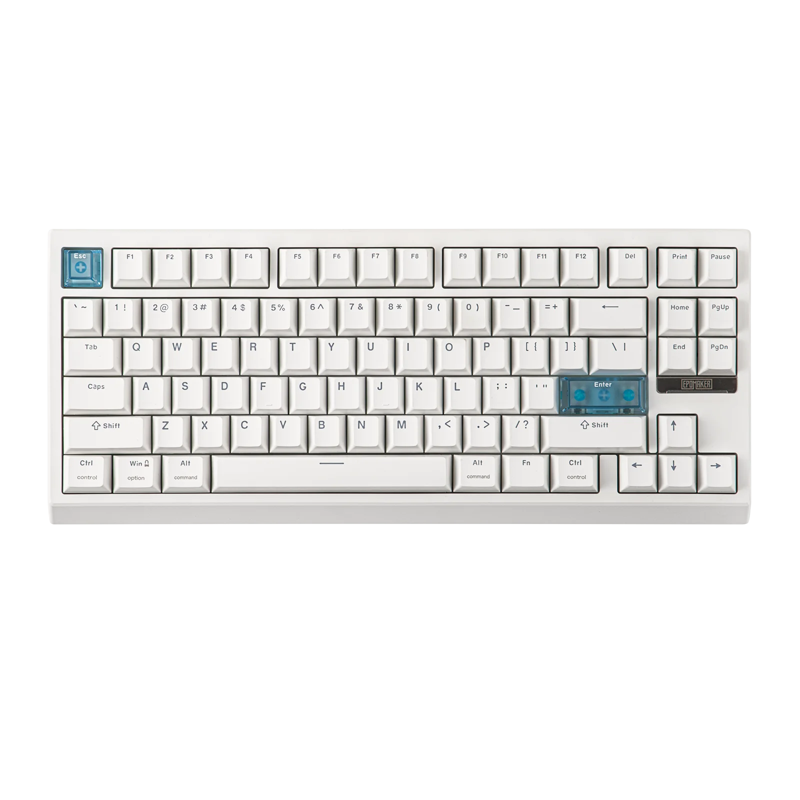 EPOMAKER G84 HE 75% ANSI US Layout Gasket Wired/BT/2.4Ghz Wireless Hall Effect Magnetic Mechanical Keyboard 8K Polling & 8000mAh