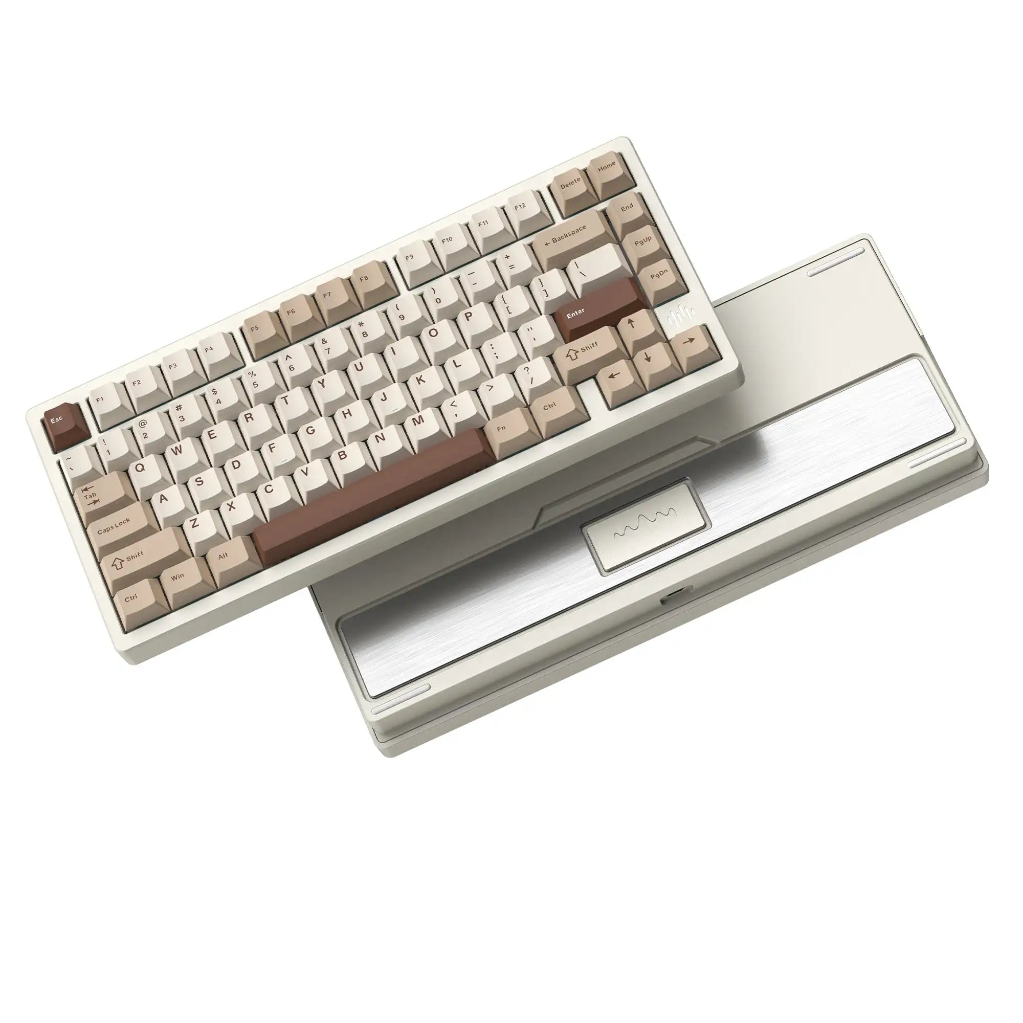 Womier RD75 Pro 75% Wireless Mechanical Keyboard Quick Release Aluminum Custom QMK/VIA Tri-Mode Hot Swappable Keyboard