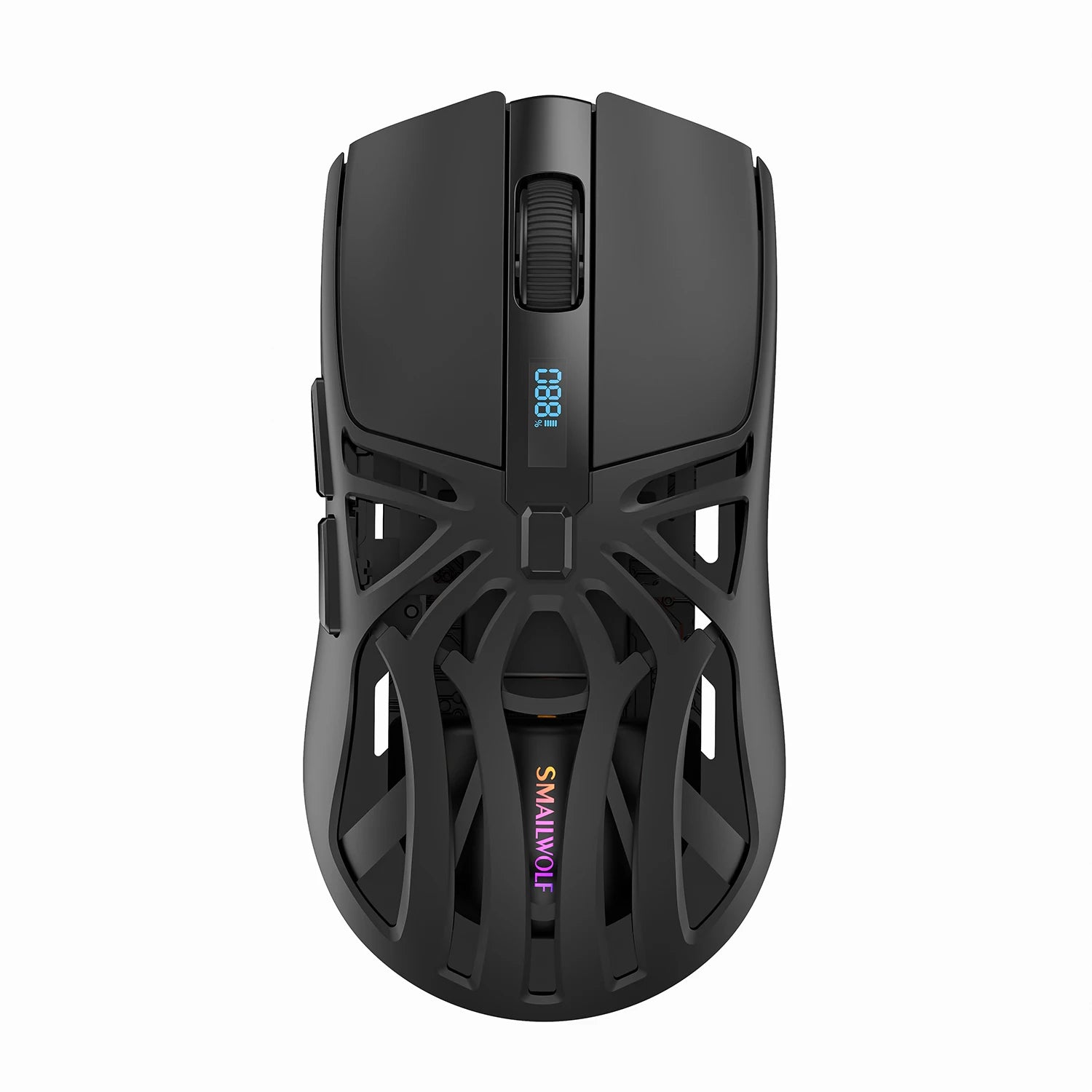 SMAILWOLF RS8 Gaming Mouse Bluetooth Wireless Three-mode Lightweight Hollow Design 1K Return Computer Long Battery Life