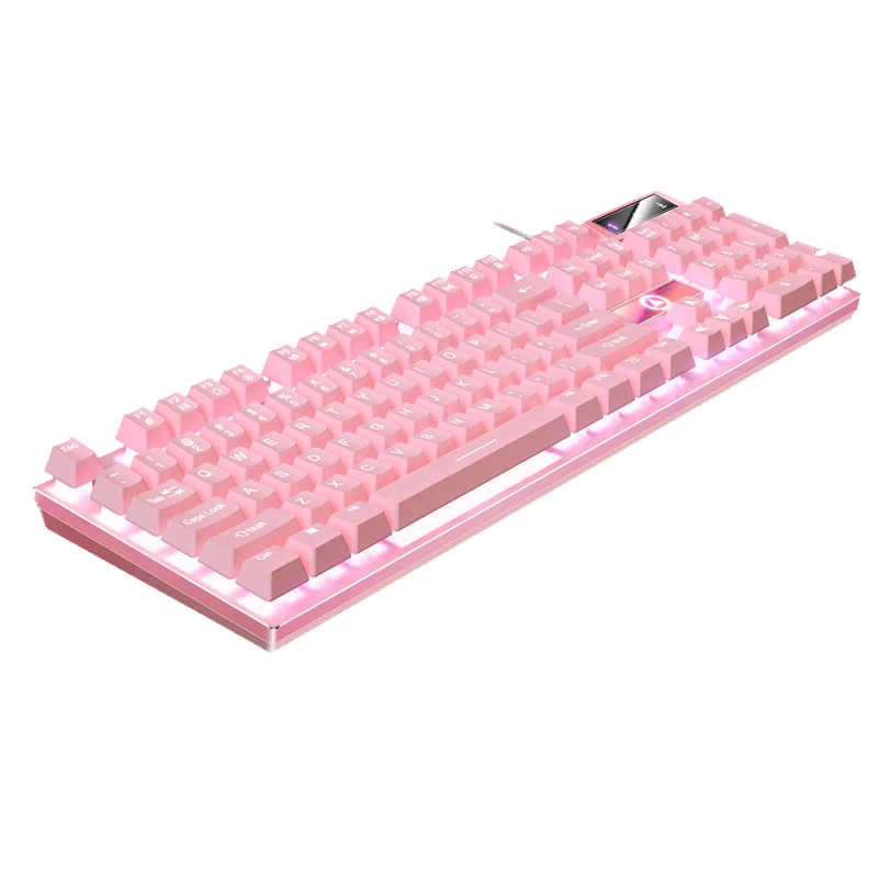 USB Wired Gaming Keyboard, 104 Keys Compatible with Windows Laptop/Computer/PC, Ergonomic Design, Office & Gaming Accessories