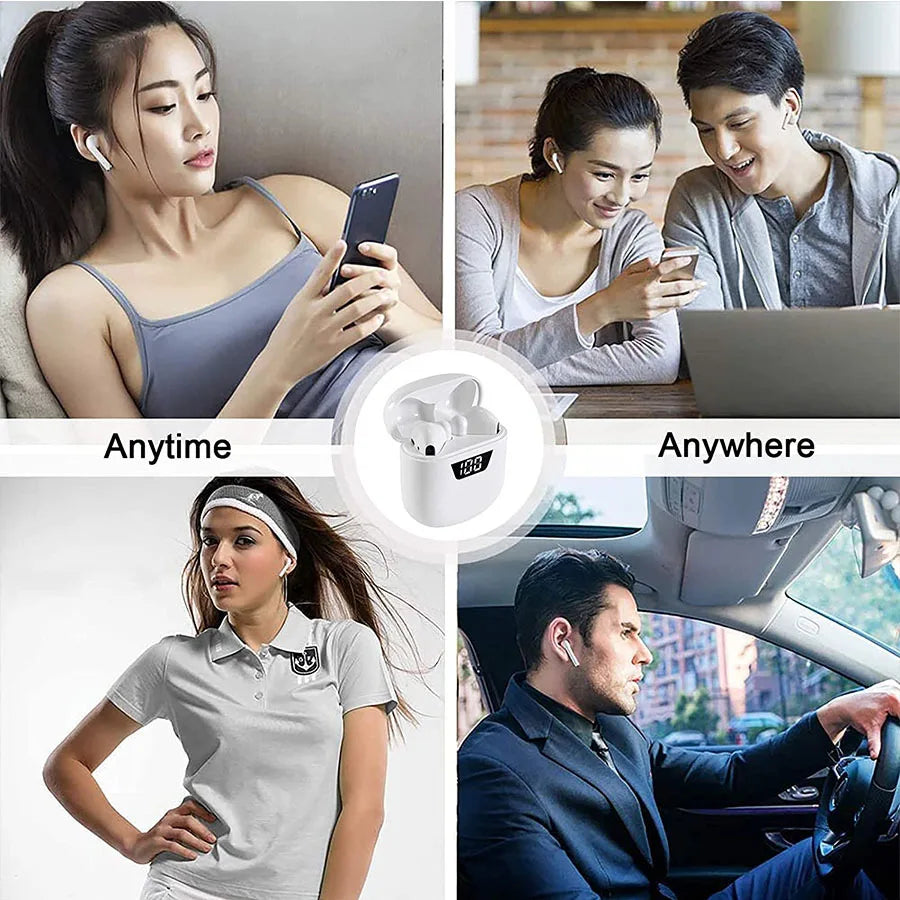 Bluetooth Headphone Wireless Headset Quality HiFi Stereo Earphone ENC-calling Noise Reduction Earbuds For realme xiaomi AirPro