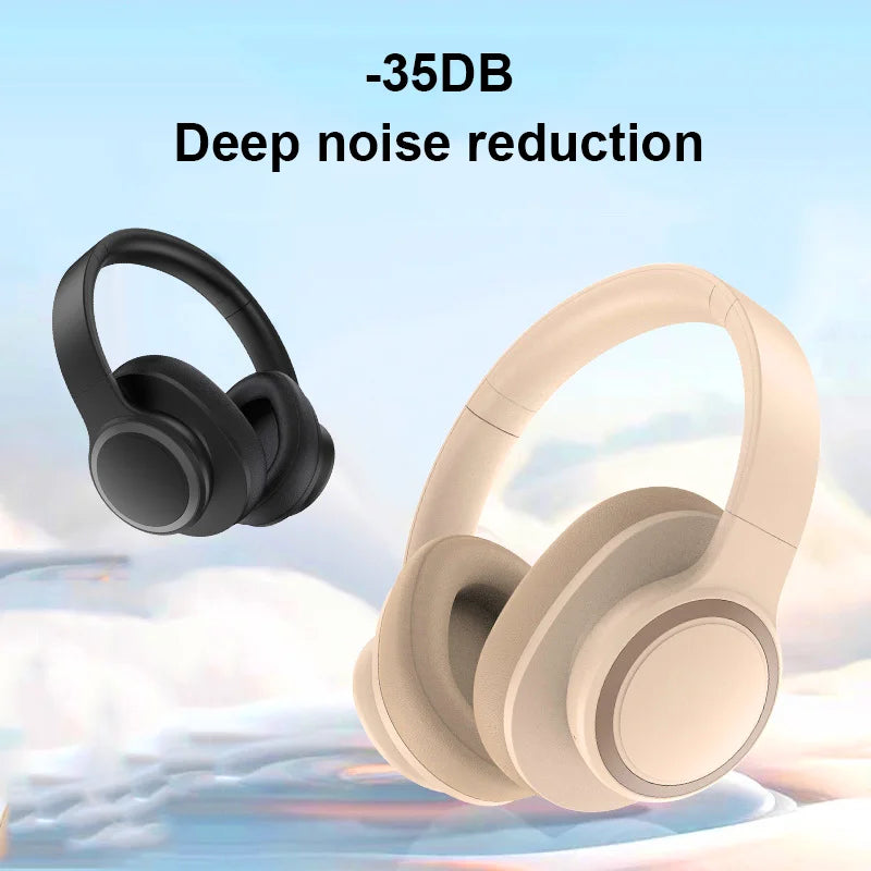 Active Noise Cancelling Bluetooth Headphones ANC High Quality  Bluetooth Earphones Shock Bass HiFi Stereo Wireless Headsets