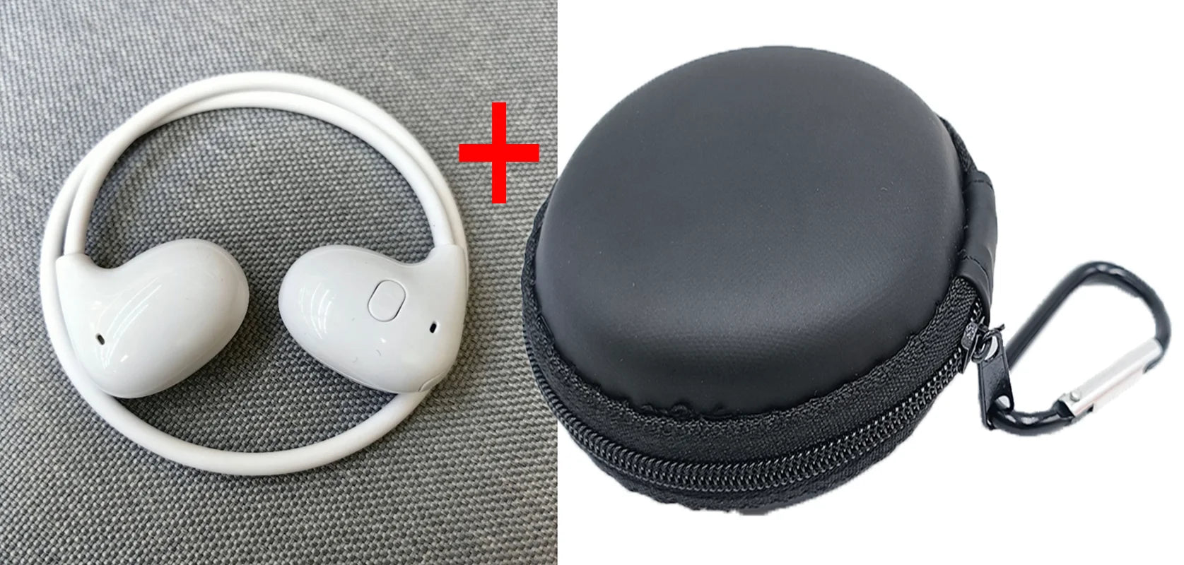 Wireless Headphones Bluetooth 5.3 Headphones Air-Conduction Waterproof Headset Stereo Over-Ear Sports Earphones Earbuds with Mic