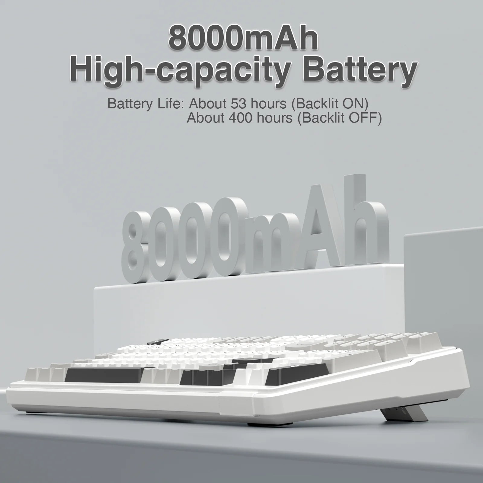 AULA F99 Machanical Keyboard Bluetooth 5.0/2.4G Wireless/Wired Gasket-mounted Gaming Keyboard 99 Keys Customizable Keyboards