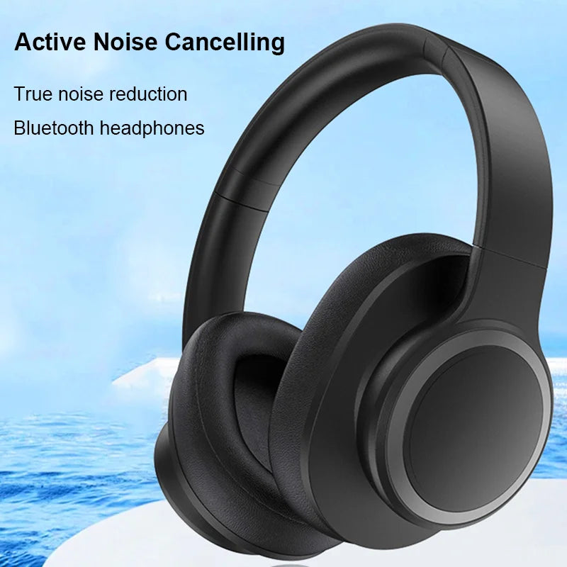 Active Noise Cancelling Bluetooth Headphones ANC High Quality  Bluetooth Earphones Shock Bass HiFi Stereo Wireless Headsets