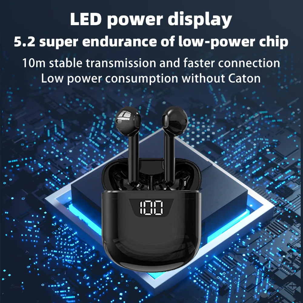 Bluetooth Headphone Wireless Headset Quality HiFi Stereo Earphone ENC-calling Noise Reduction Earbuds For realme xiaomi AirPro