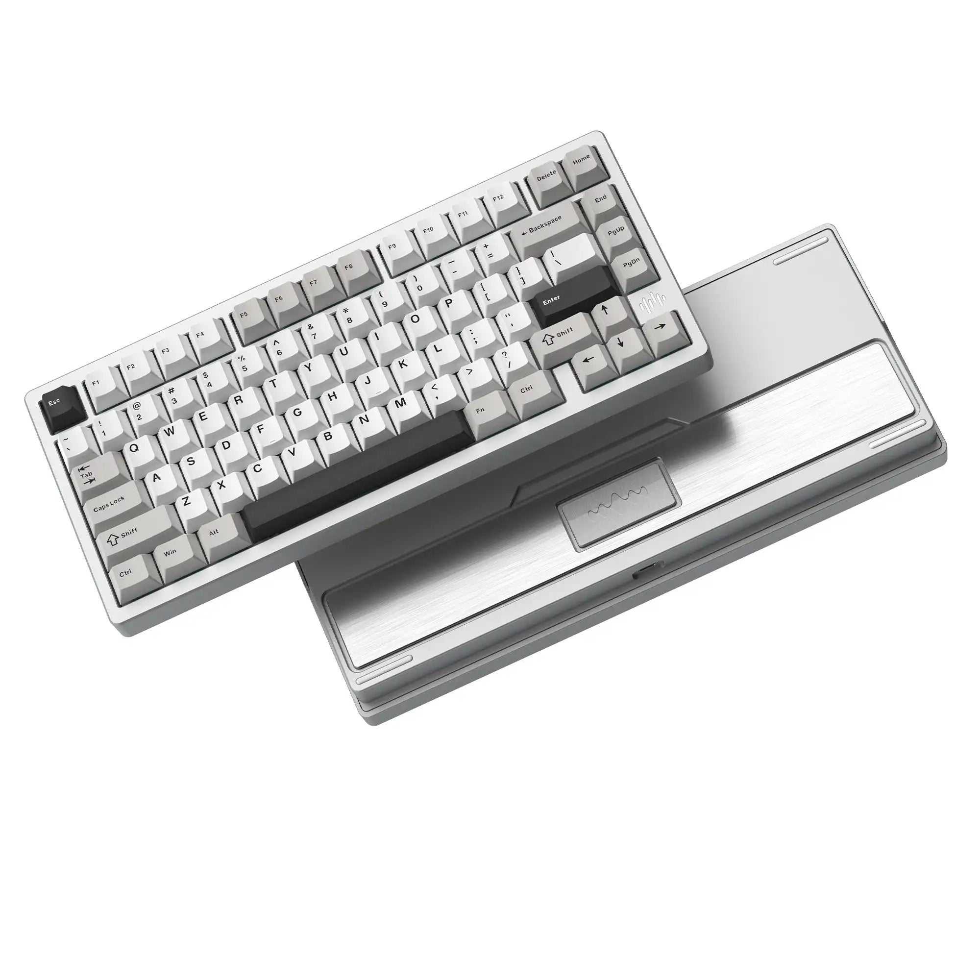 Womier RD75 Pro 75% Wireless Mechanical Keyboard Quick Release Aluminum Custom QMK/VIA Tri-Mode Hot Swappable Keyboard