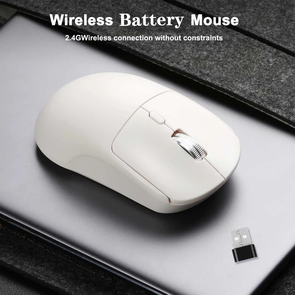 Wireless Gamer Mouse 2.4G USB Wireless Mouse Adjustable DPI Optical Mice for Windows PC Macbook Laptop Desktop Computer Office